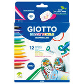 Rotulador Giotto C/12 Col Textile | Fila | Pack 1 Unidades